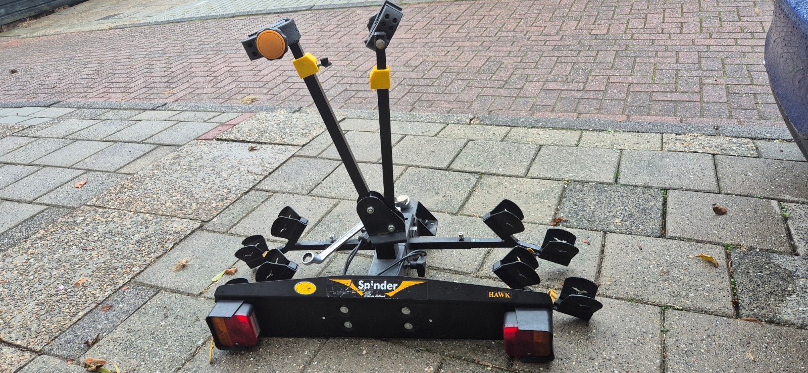 Spinder Hawk Fietsendrager - Gebruikt, Ophalen of Verzenden, 2 fietsen, Gebruikt, Trekhaakdrager