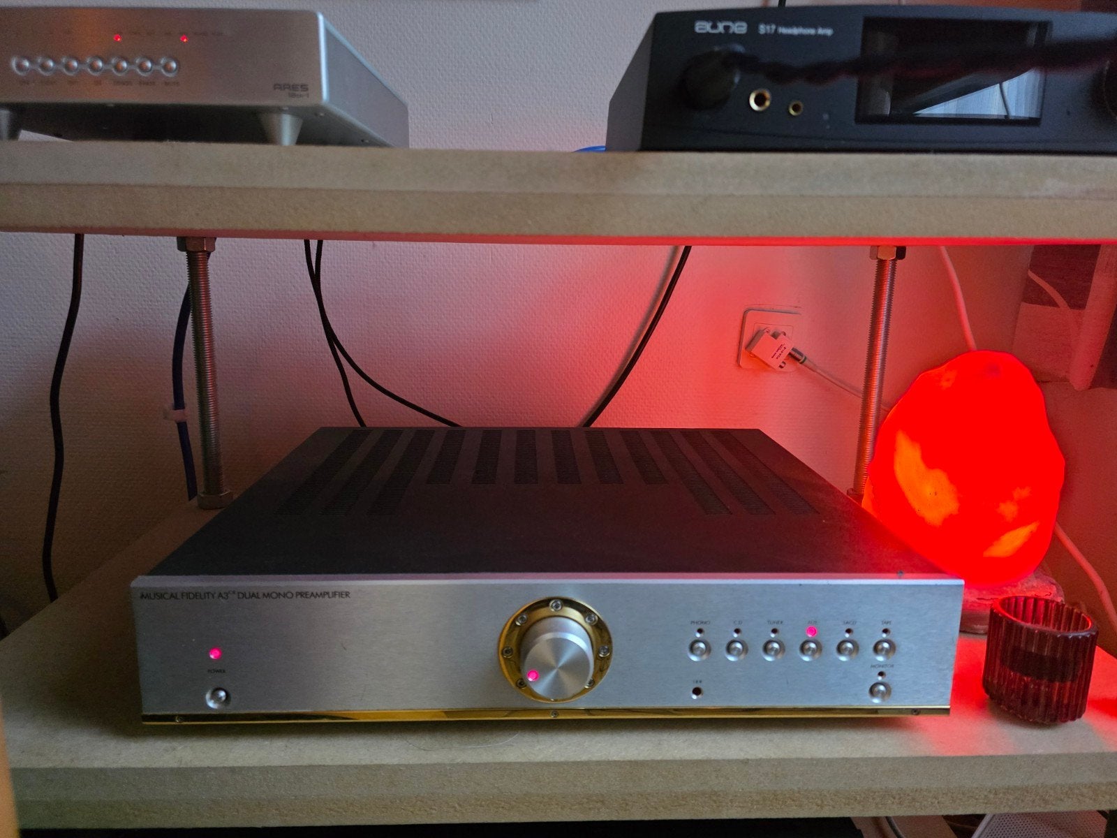 Musical Fidelity A3CR Dual Mono Voorversterker, Ophalen of Verzenden, Zo goed als nieuw, Stereo, Overige merken