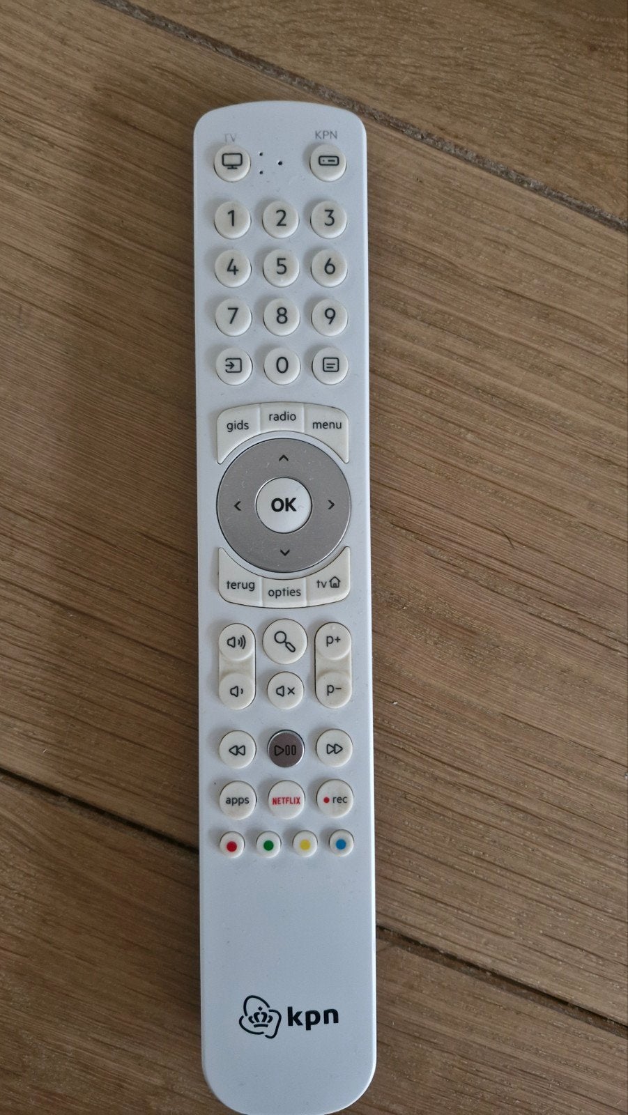 KPN afstandsbediening voor TV en ontvanger, Ophalen of Verzenden, Gebruikt, Origineel, Tv