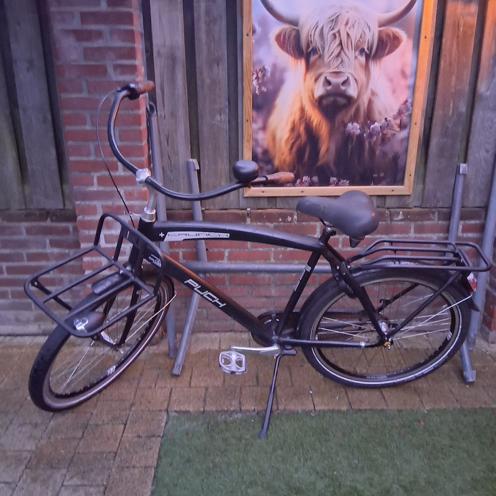 puch crunch, Fietsen en Brommers, Fietsen | Heren | Herenfietsen, Gebruikt, Versnellingen, 53 tot 57 cm, Ophalen
