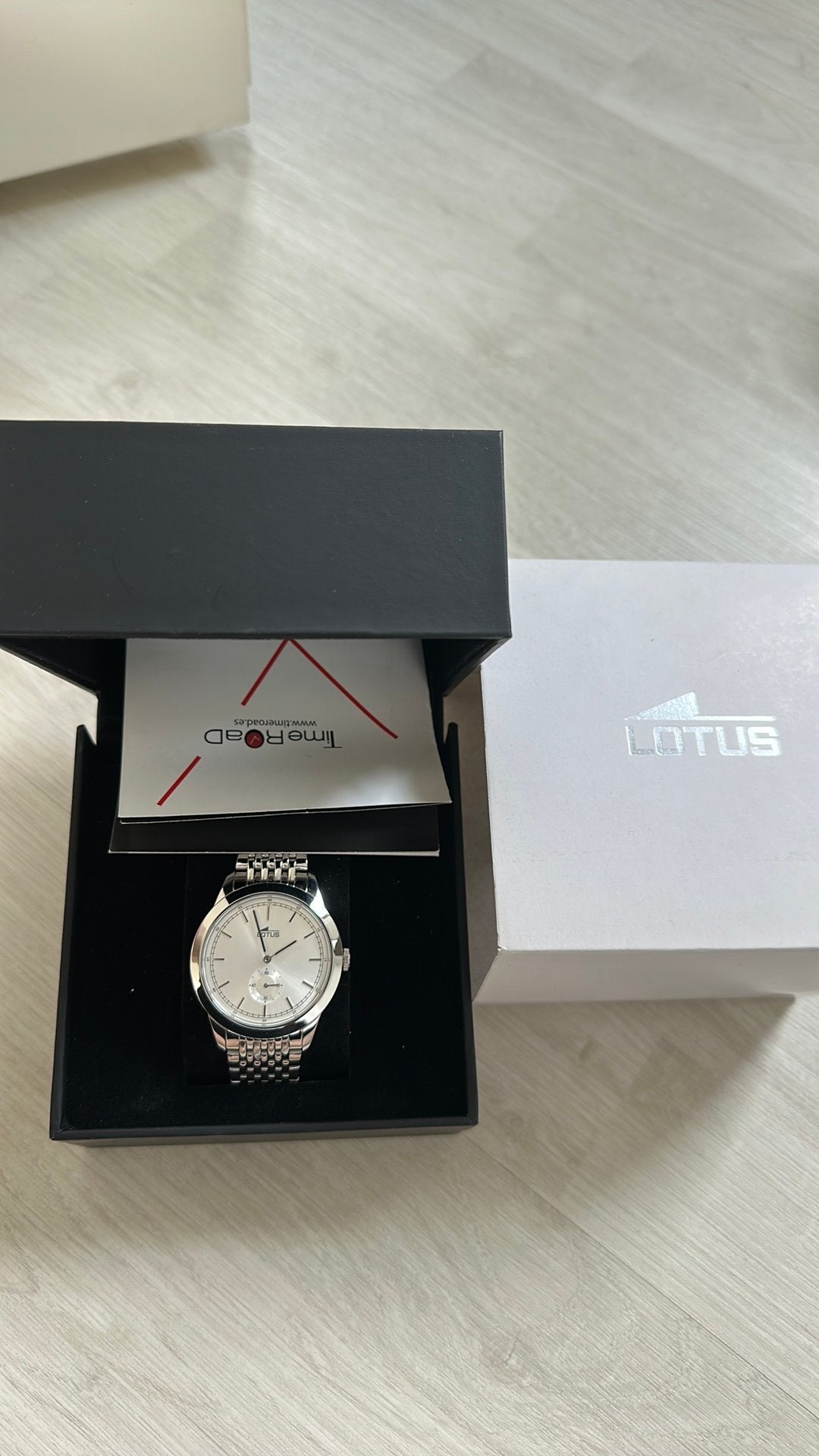 Nieuw Lotus Heren Horloge - Ongebruikt met Doos, Overige merken, Staal, Polshorloge, Nieuw