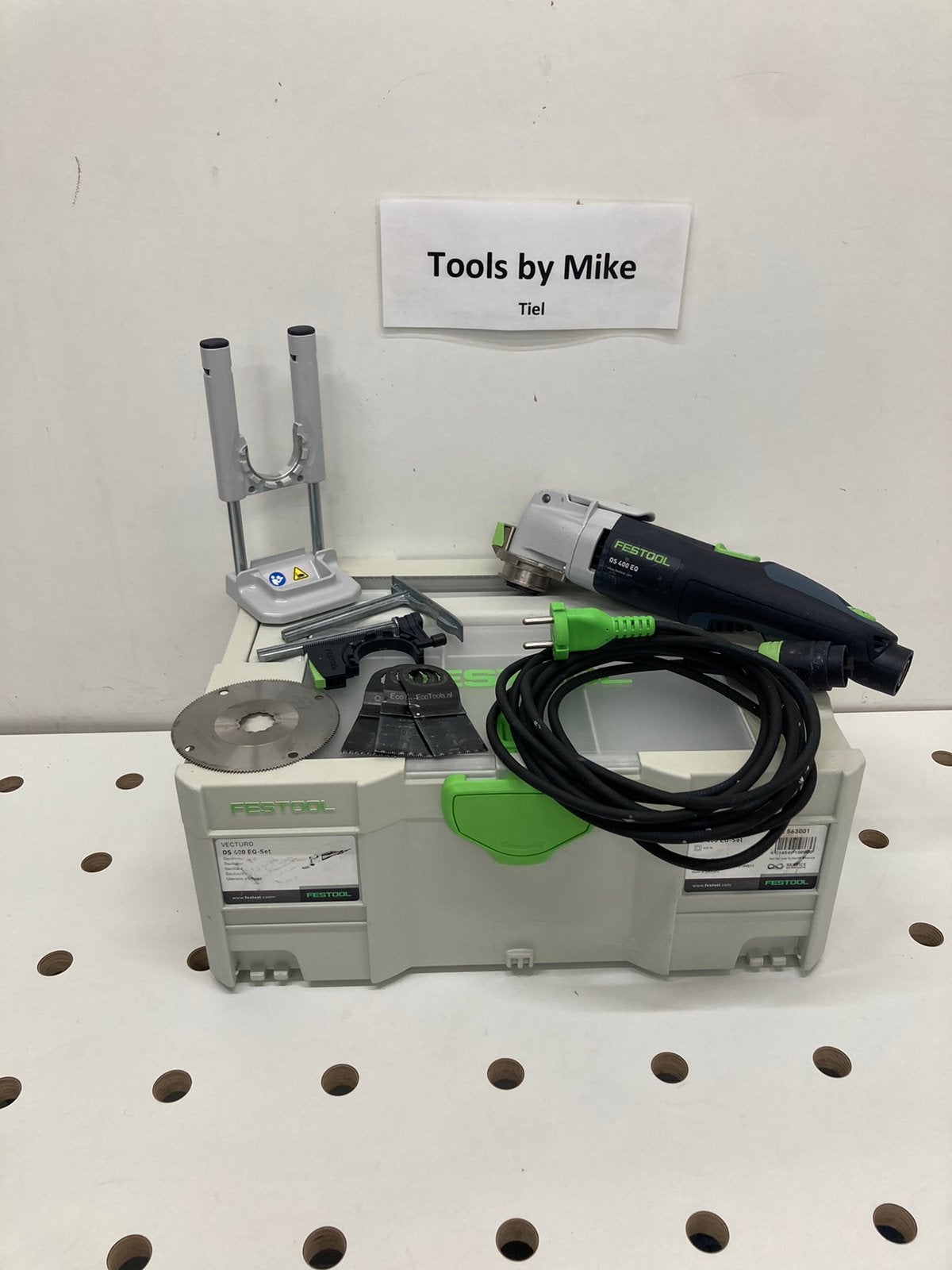 Festool os400eq multitool (uitgebreide set), Doe-het-zelf en Verbouw, Ophalen, Gebruikt