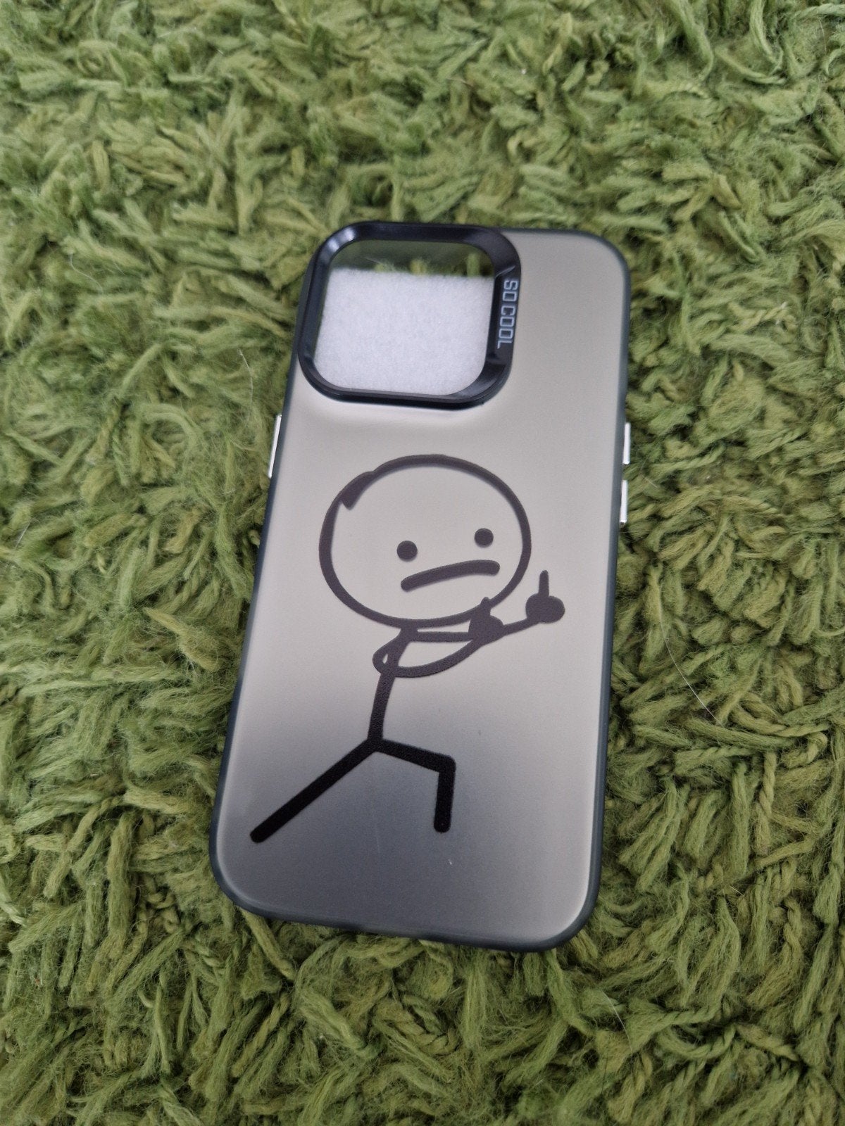 Nieuw iPhone 16 hoesje met middelvinger, Kunststof, Overige merken, Nieuw, Hoesje of Tasje