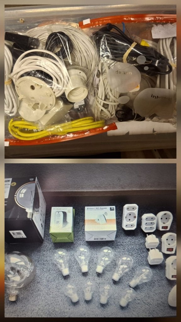 Elektra/Stekkers/Wifi/Sensor/lampen/Deurbel enzo., Ophalen of Verzenden, Zo goed als nieuw, Kabel of Snoer