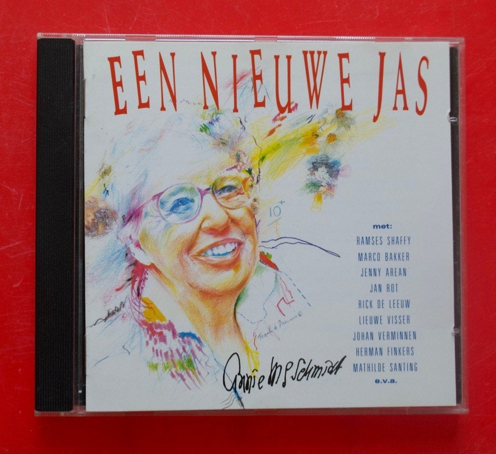 Een nieuwe jas liedjes van Annie MG Schmidt Herman Finkers, Overige typen, Ophalen of Verzenden, Gebruikt, Album