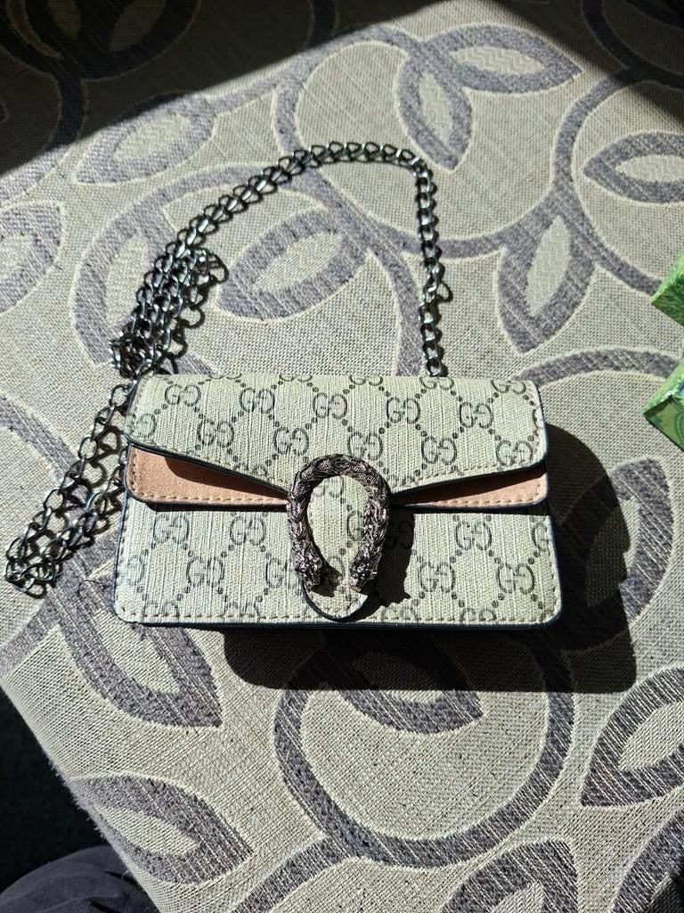 Gucci Dionysus Schoudertasje, Ophalen of Verzenden, Zo goed als nieuw, Beige, Schoudertasje