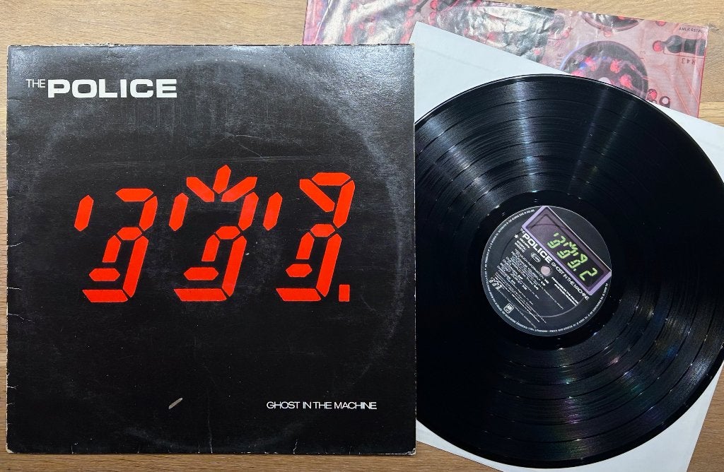 POLICE - Ghost in the machine ( LP ), LP, Gebruikt, Ophalen of Verzenden, Classic Rock
