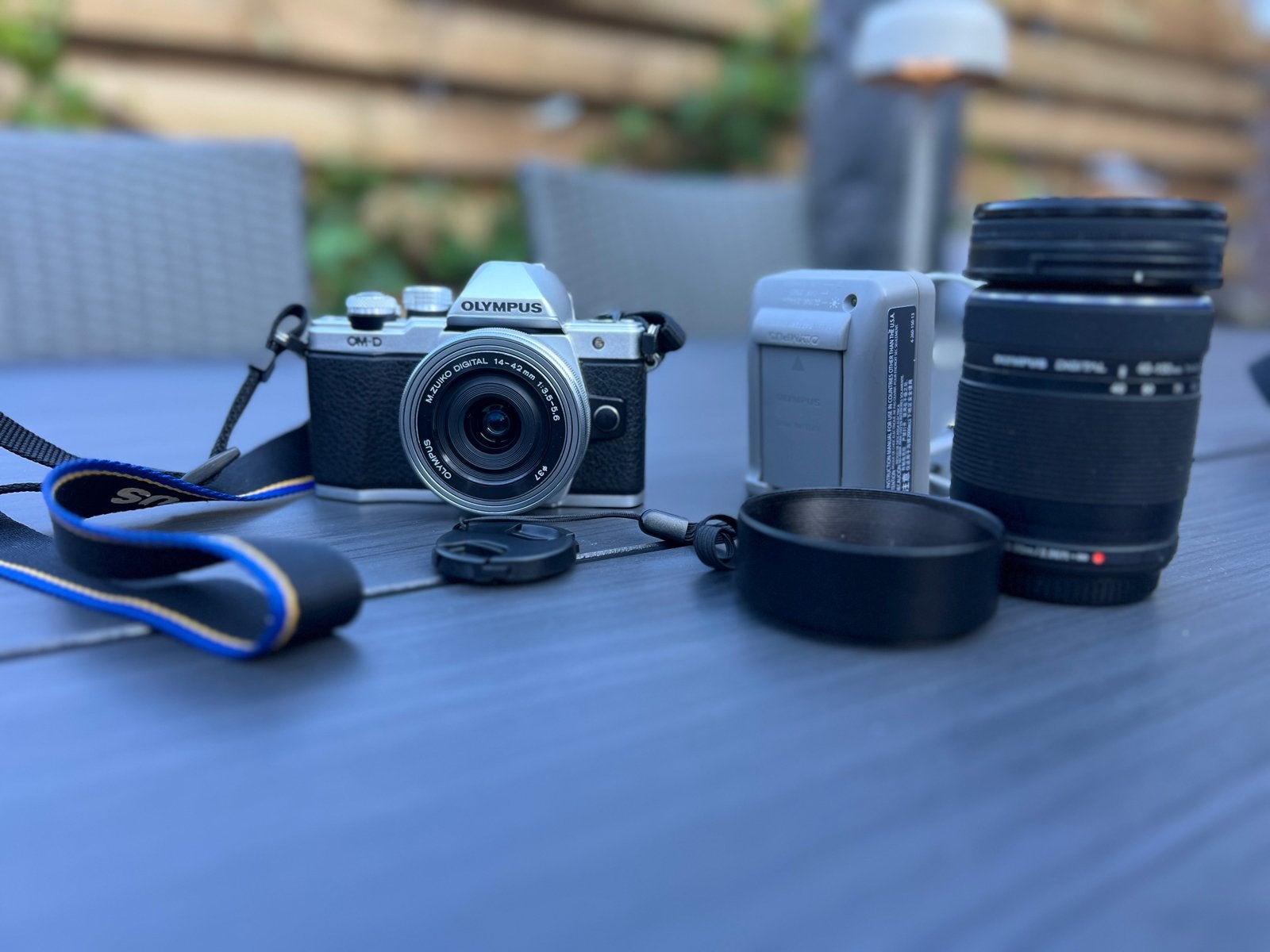 Olympus OM-D E-M10 Mark II met 2 lenzen en accessoires, Ophalen, Beeldstabilisatie, Zo goed als nieuw, Olympus