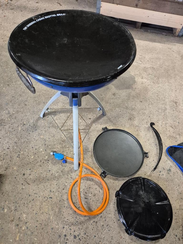 Skottelbraai, Ophalen, Gebruikt, Cadac