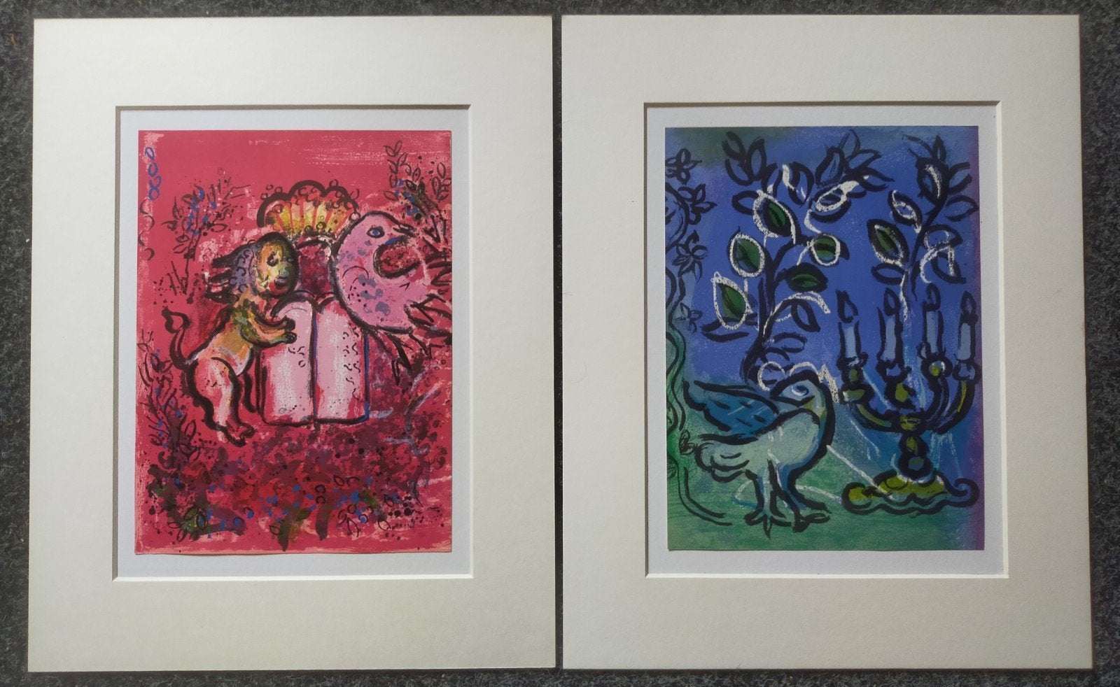 Marc Chagall -  1962 Conclusie ramen Jerusalem, Verzenden
