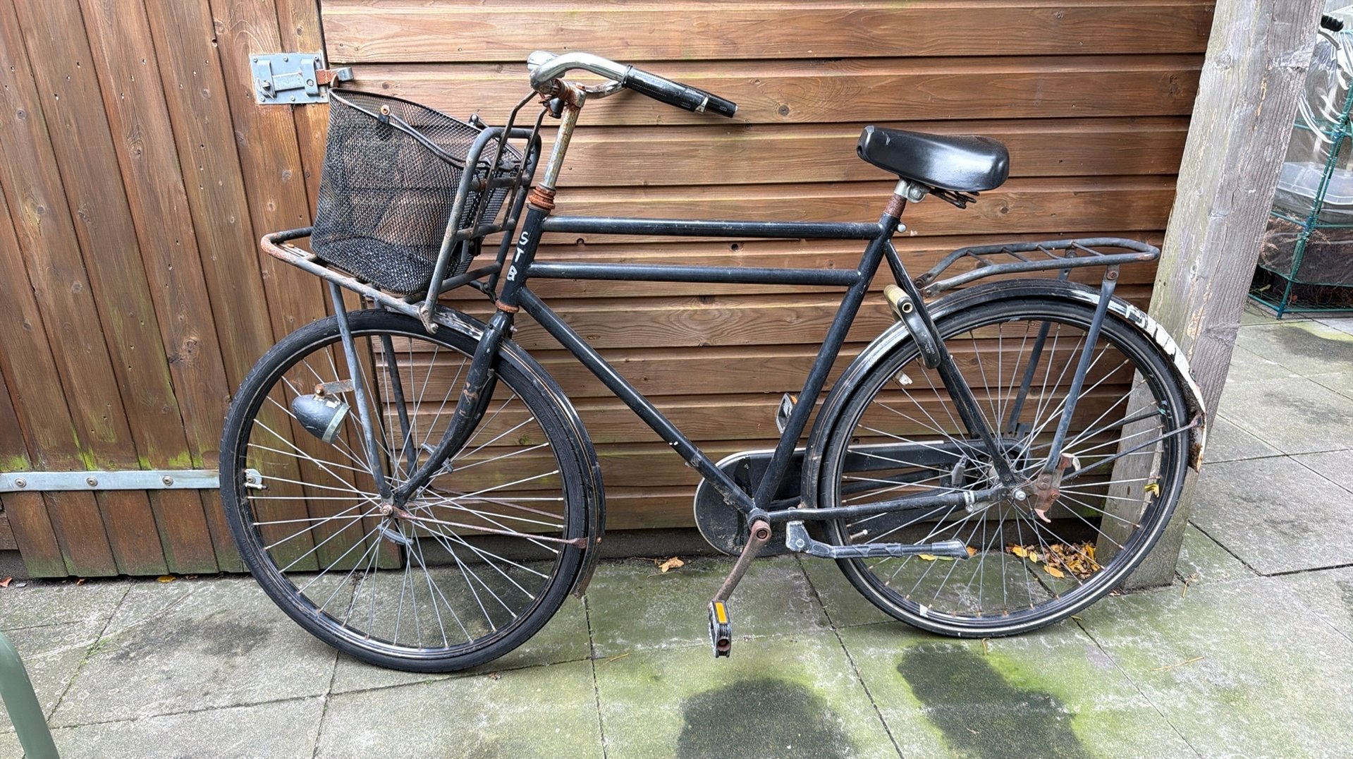 Gebruikte fiets, Ophalen