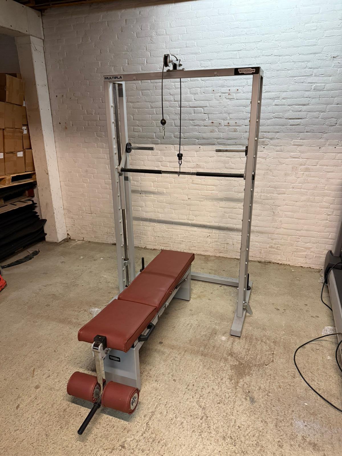 Technogym Multipla/Multipower multifunctionele smithmachine, Sport en Fitness, Fitnessmaterialen, Ophalen, Info@defitnessmakelaar.nl