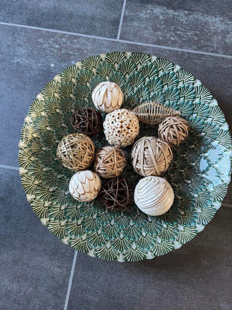 Green Decor  Bowl, Huis en Inrichting, Ophalen, Zo goed als nieuw, Glas of Kopje