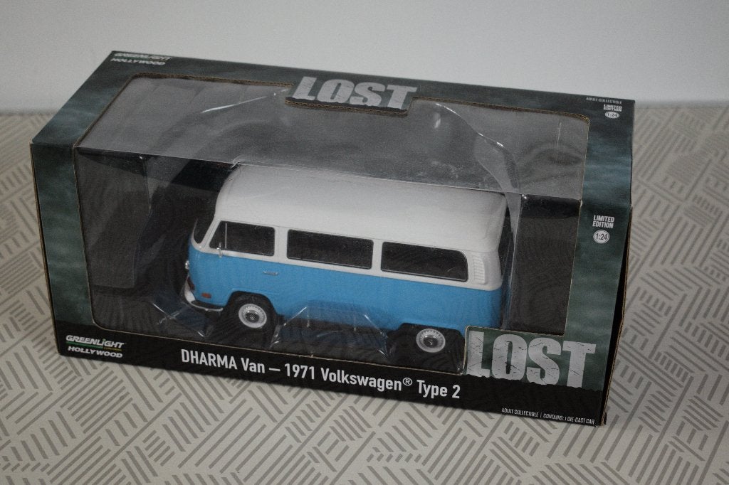 Miniatuur 1:24 nieuw greenlight VW 1971 volkswagen type 2, Ophalen of Verzenden, Nieuw, Overige merken