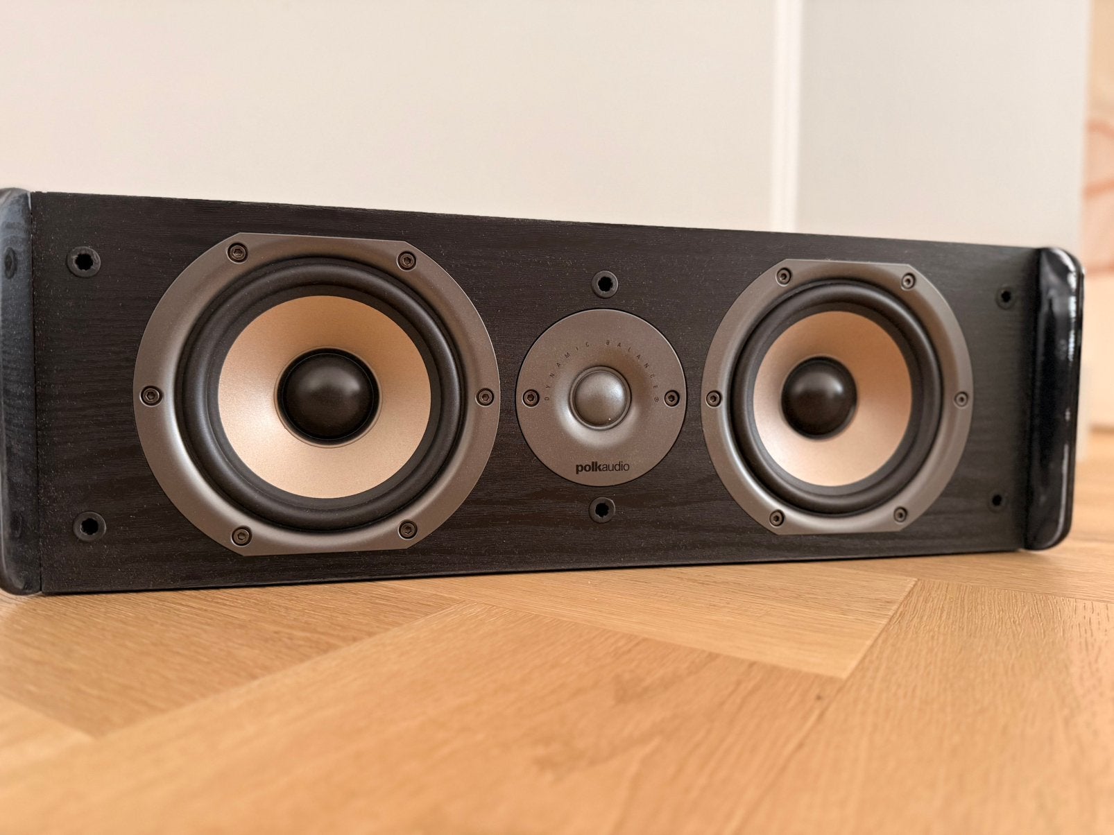 Polk CS-10 center speaker, Zo goed als nieuw, 60 tot 120 watt, Center speaker, Ophalen