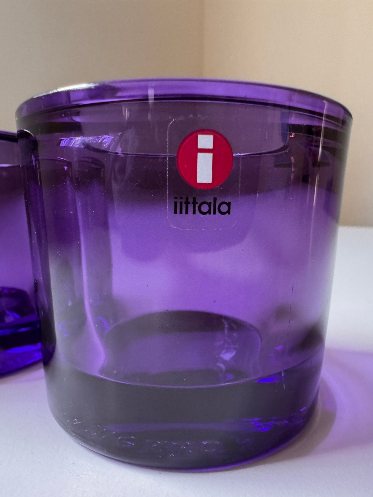 1 lilac Kivi Marimekko Iittala 6cm, Paars, Waxinelichthouder, Ophalen of Verzenden, 6 cm