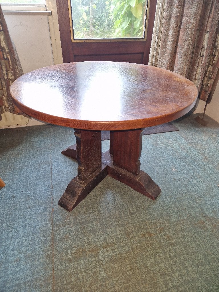 Salontafel Antiek eiken, Antiek en Kunst, Ophalen