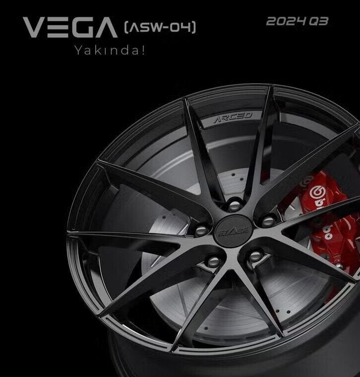 20" ARCEO ASW-04 VEGA Performance Sportvelgen AUDI MERCEDES, Gebruikt, Velg(en), -, -