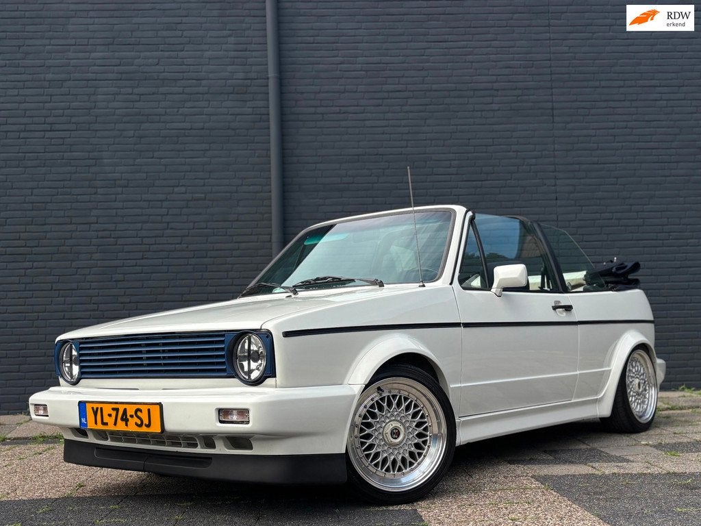 Volkswagen Golf Cabriolet 1.8 | Nieuw Cabriodak | BBS Velgen, Voorwielaandrijving, Gebruikt, 4 cilinders, Cabriolet