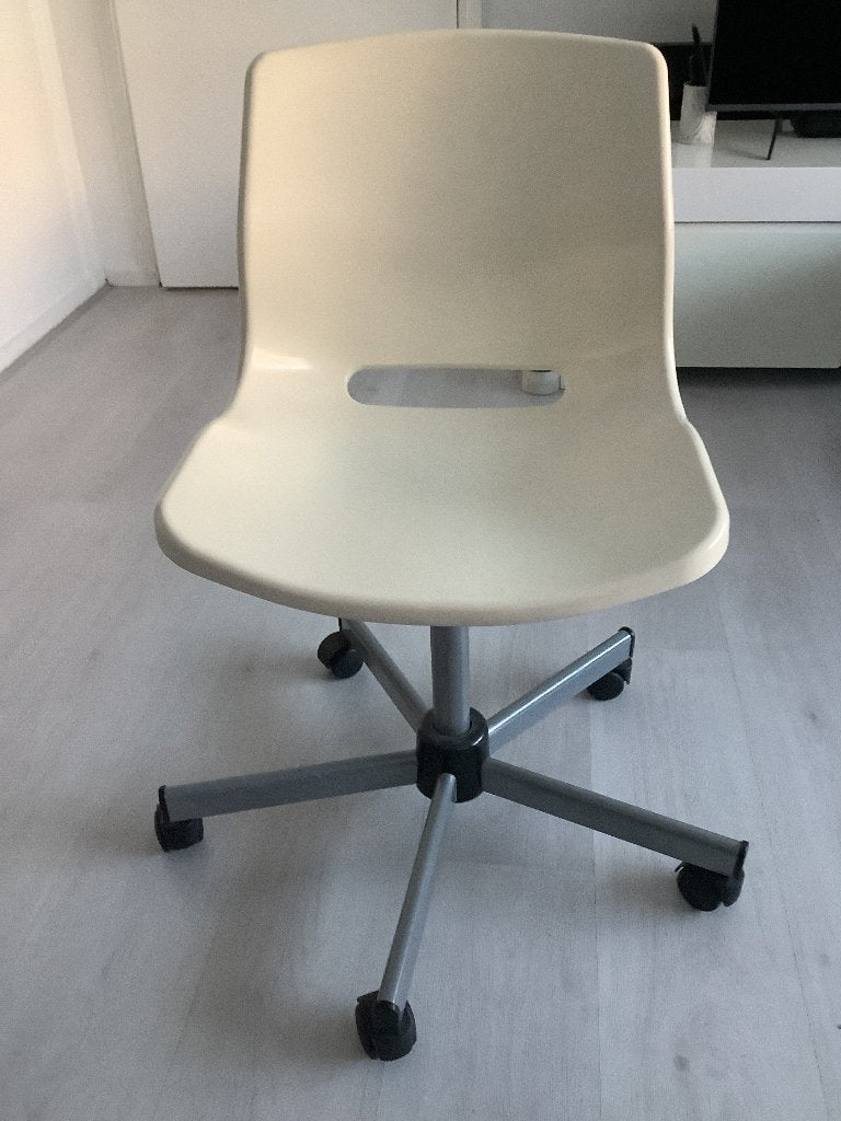Ikea snille bureaustoel, Ophalen, Gebruikt, Wit, Bureaustoel