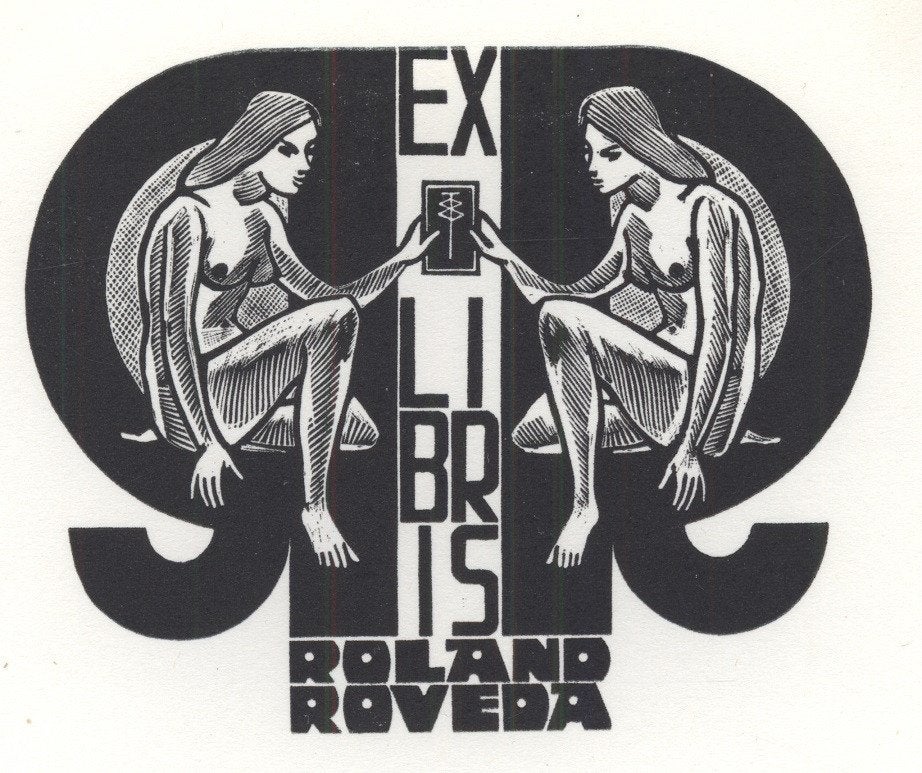 0552 Ex Libris Nederland : Jan Battermann, 1975, Verzenden, Ex libris