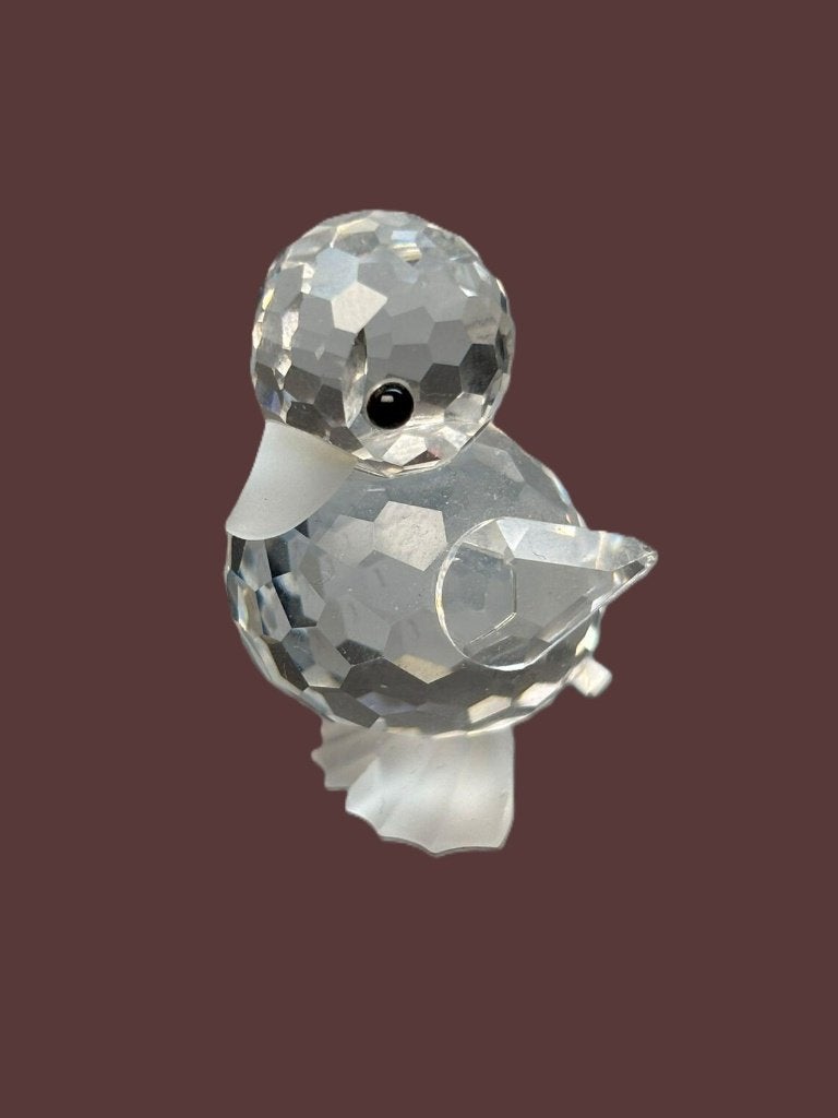 Swarovski mini eend staand in perfecte staat, Ophalen of Verzenden, Nieuw, Figuurtje