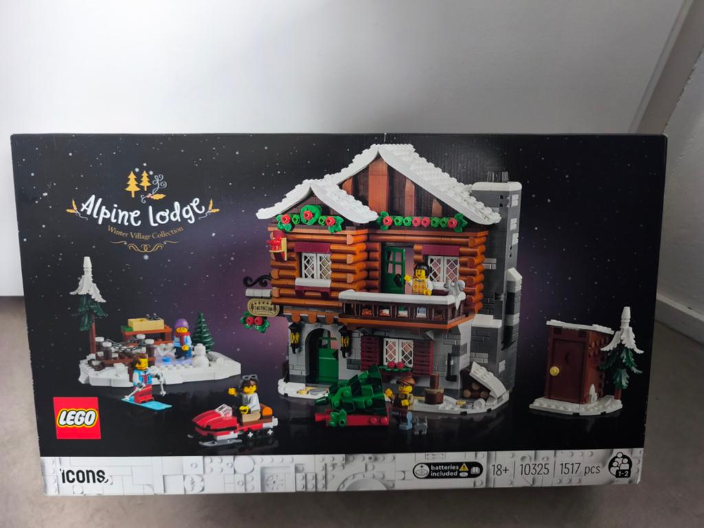 LEGO Icons 10325 Alpine Lodge Winter Village Collection, Ophalen of Verzenden