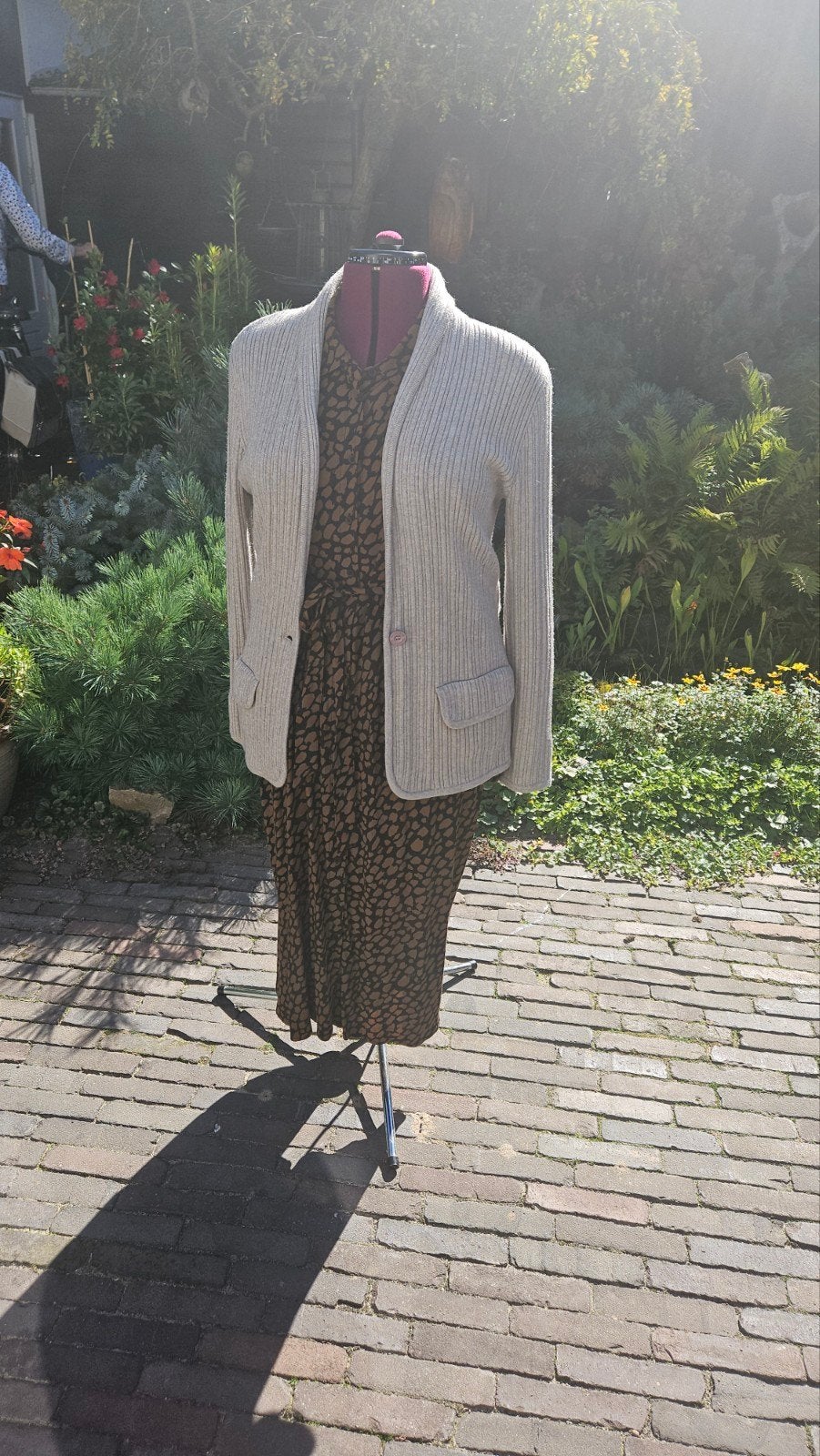 Nukus vest in lichte kleur, Beige, Maat 42/44 (L), Ophalen of Verzenden, Zo goed als nieuw