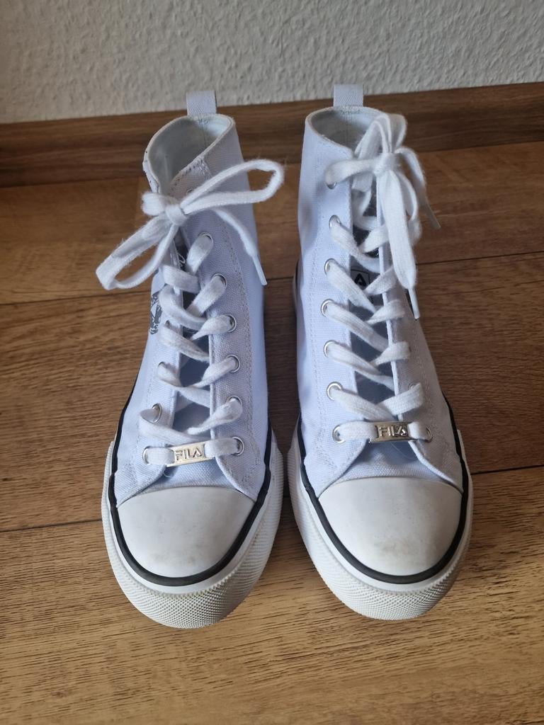 Fila hoge sneakers, wit, maat 39, Wit, Ophalen of Verzenden, Fila, Sneakers of Gympen