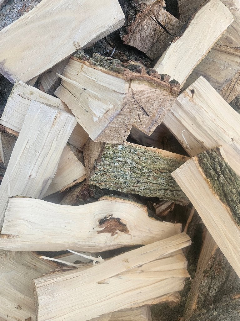 Vers gekloofd brandhout, Tuin en Terras, Haardhout, 6 m³ of meer, Ophalen of Verzenden, Overige houtsoorten, Blokken