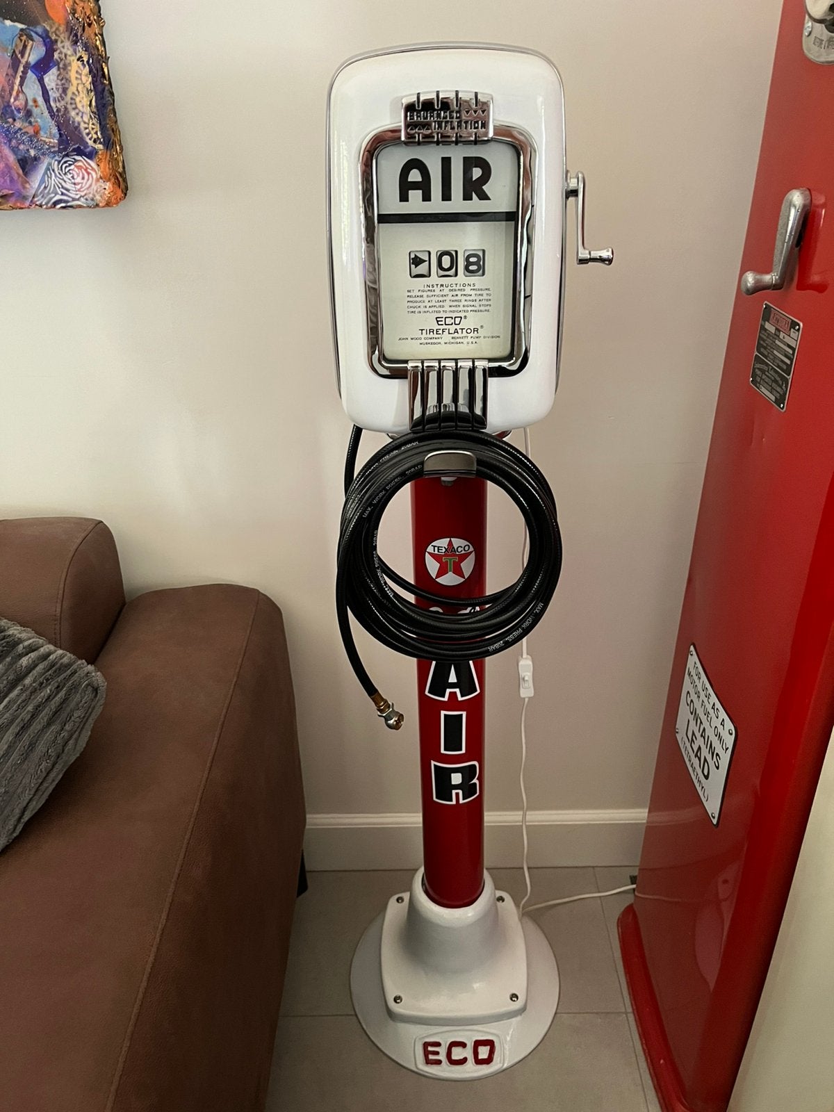 Eco air meter usa  Texaco, Verzamelen, Ophalen, Zo goed als nieuw