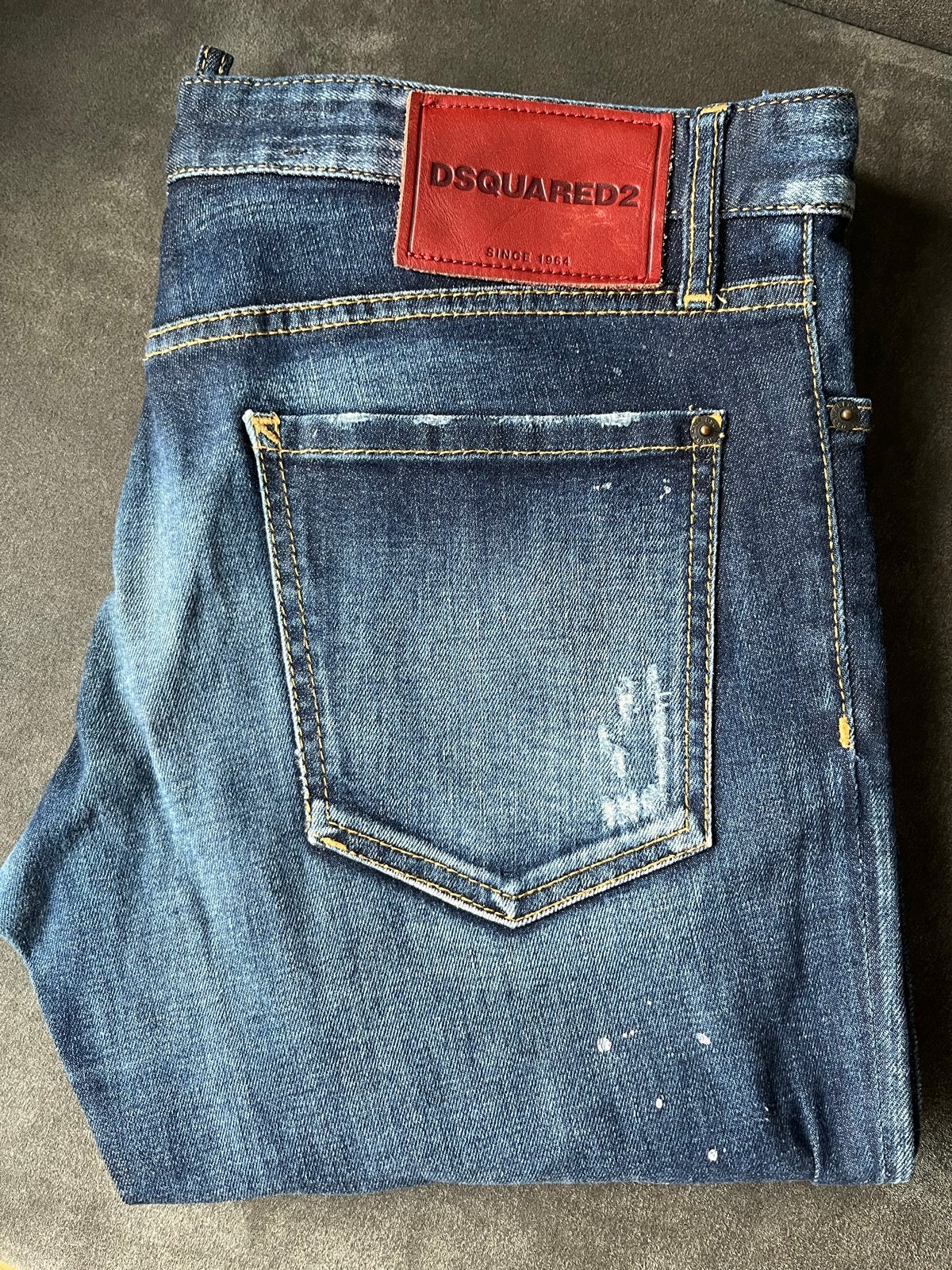 Dsquared2 Jeans - Maat 50 (W33-W34), Ophalen of Verzenden, Gedragen, Blauw, W33 - W34 (confectie 48/50)