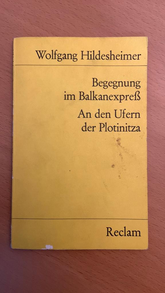 Begegnung im balkanexpreß - an den ufern der plotinitza, Ophalen of Verzenden