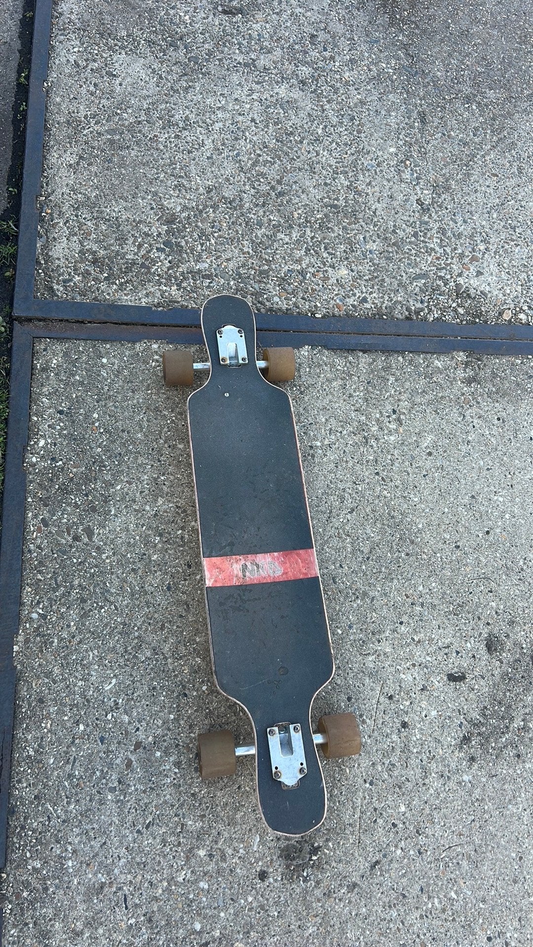 NKD longboard, Ophalen, Zo goed als nieuw, Gewone step