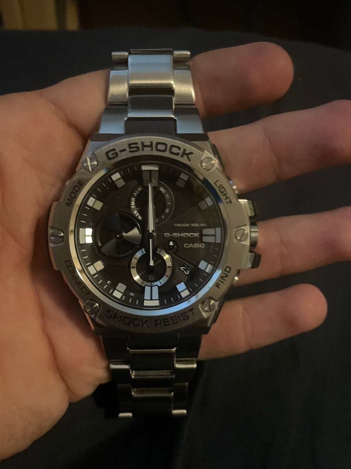 Casio G-Shock G-STEEL GST-B100D-1A. Nieuw., Sieraden, Tassen en Uiterlijk, Staal, Polshorloge, Nieuw, Ophalen of Verzenden