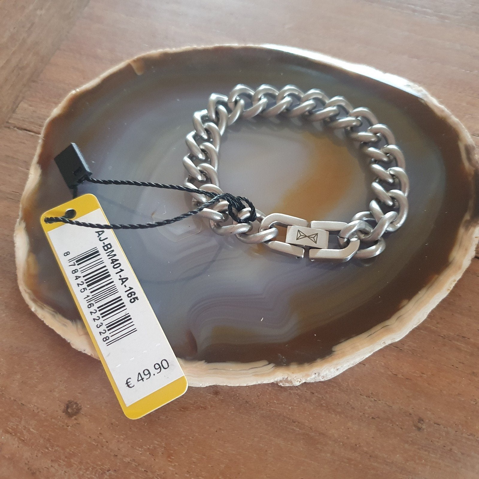 AZE jewels heren/jongens armband 16.5cm nieuw, Ophalen of Verzenden, Nieuw, Overige materialen