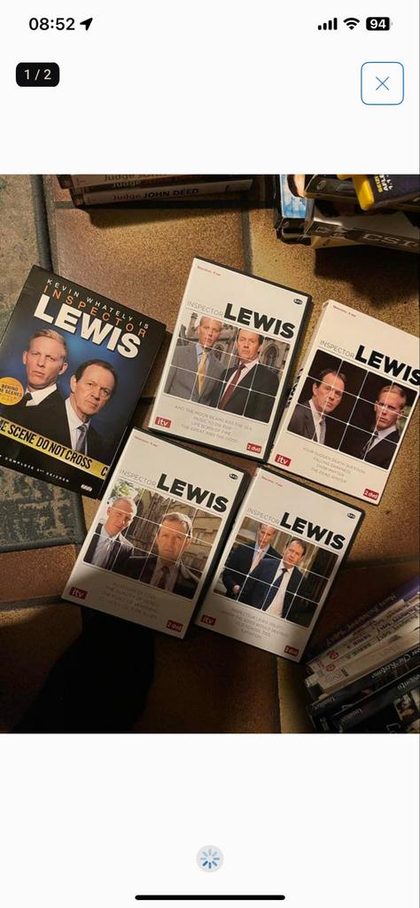 Inspector Lewis DVD Boxset - 5 delen seizoen 5, Gebruikt, Boxset, Ophalen of Verzenden, Vanaf 12 jaar