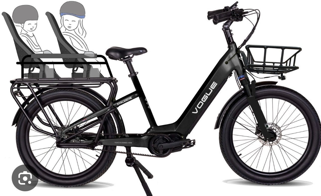 Vogue Avalanche Bakfiets - Ideaal voor Kinderen en Meer, Overige merken, Nieuw, Ophalen of Verzenden, Minder dan 47 cm