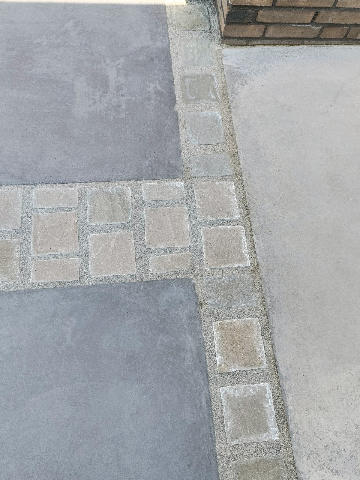 Natuursteen tegels/klinkers - Grijs, Doe-het-zelf en Verbouw, Tegels, Overige materialen, Minder dan 5 m², Vloertegels, Minder dan 20 cm
