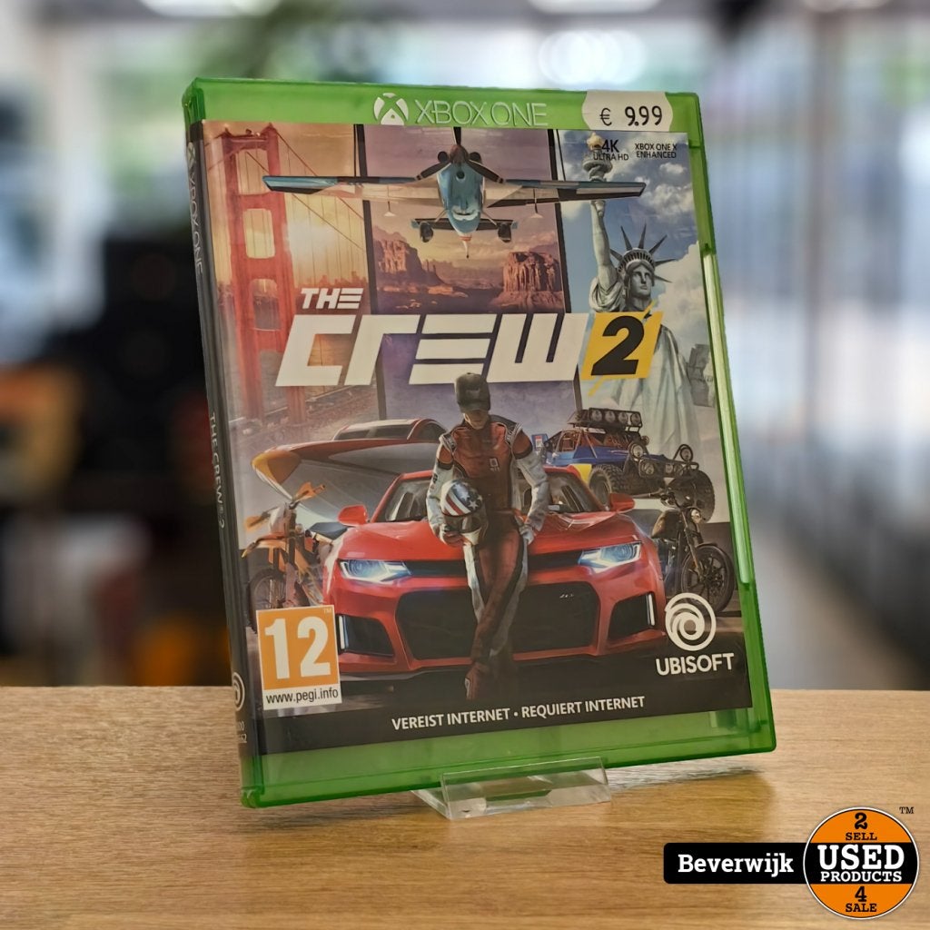 The Crew 2 - Xbox One Game, Ubisoft, Gebruikt, Support@ubisoft.com, 28 Rue Armand Carrel
93100 Montreuil
France