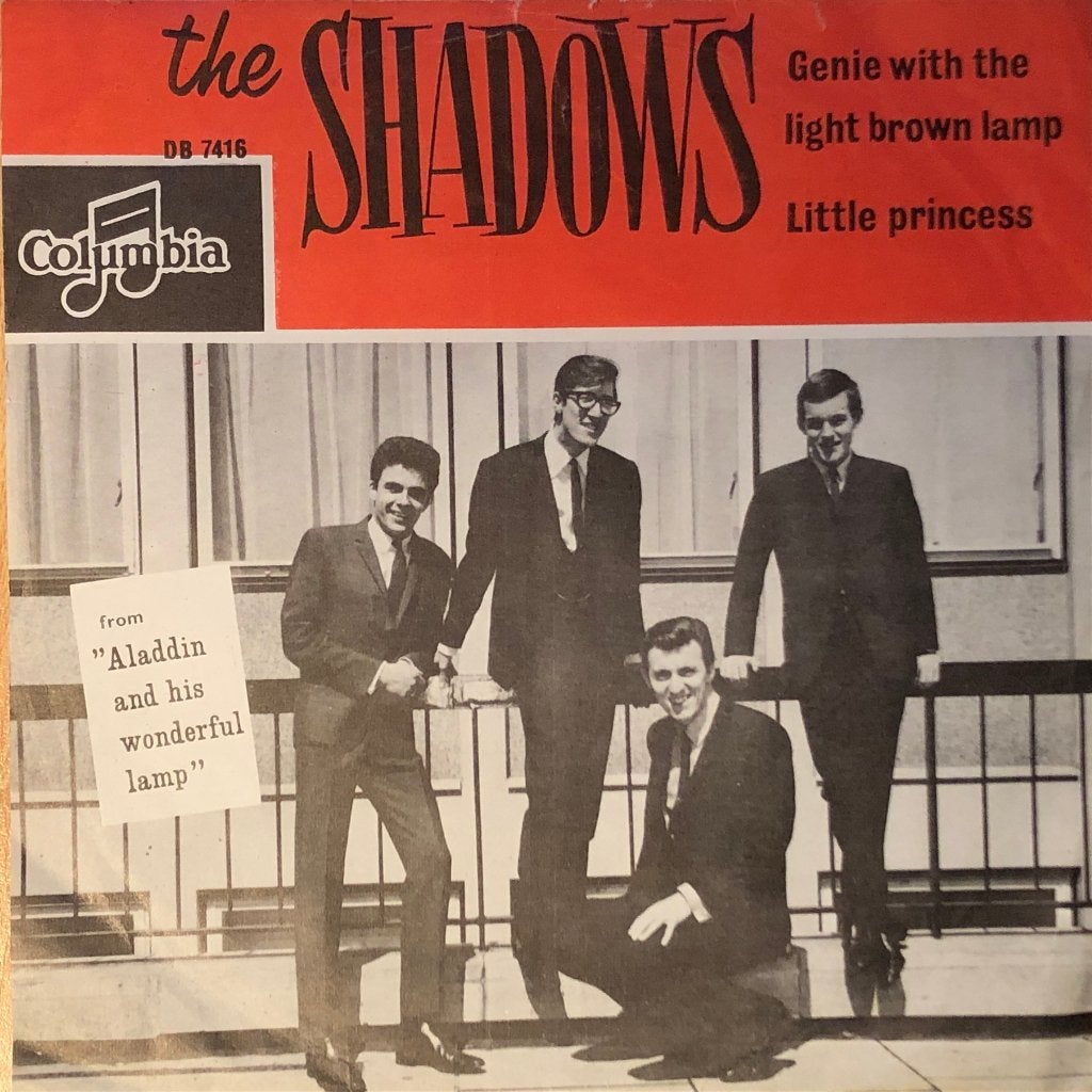 1964	Shadows (The)		Genie With The Light Brown Lamp, Fotohoes, 7 inch, Ophalen of Verzenden, Zo goed als nieuw