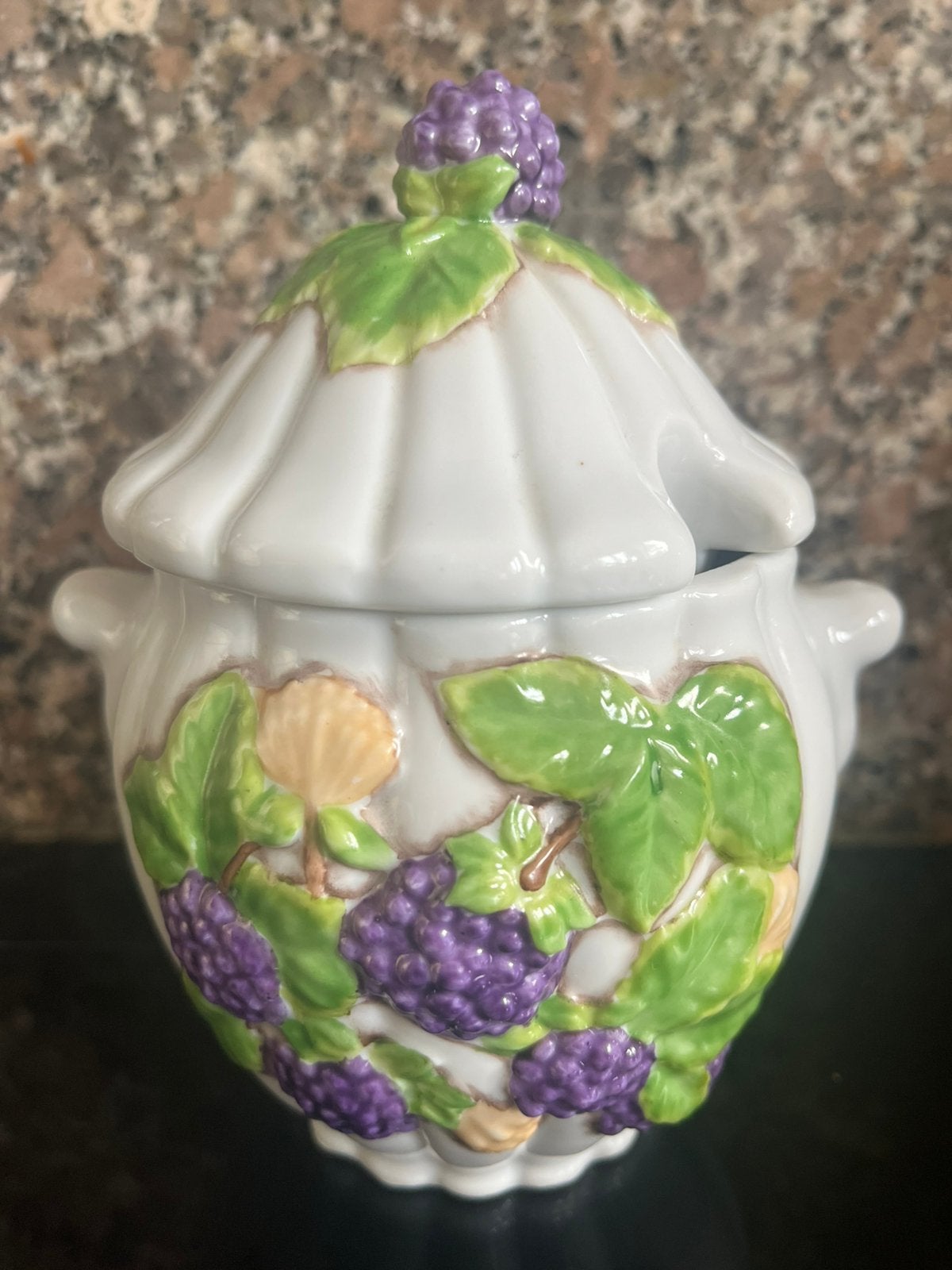 Barbotine jampotje, Ophalen of Verzenden