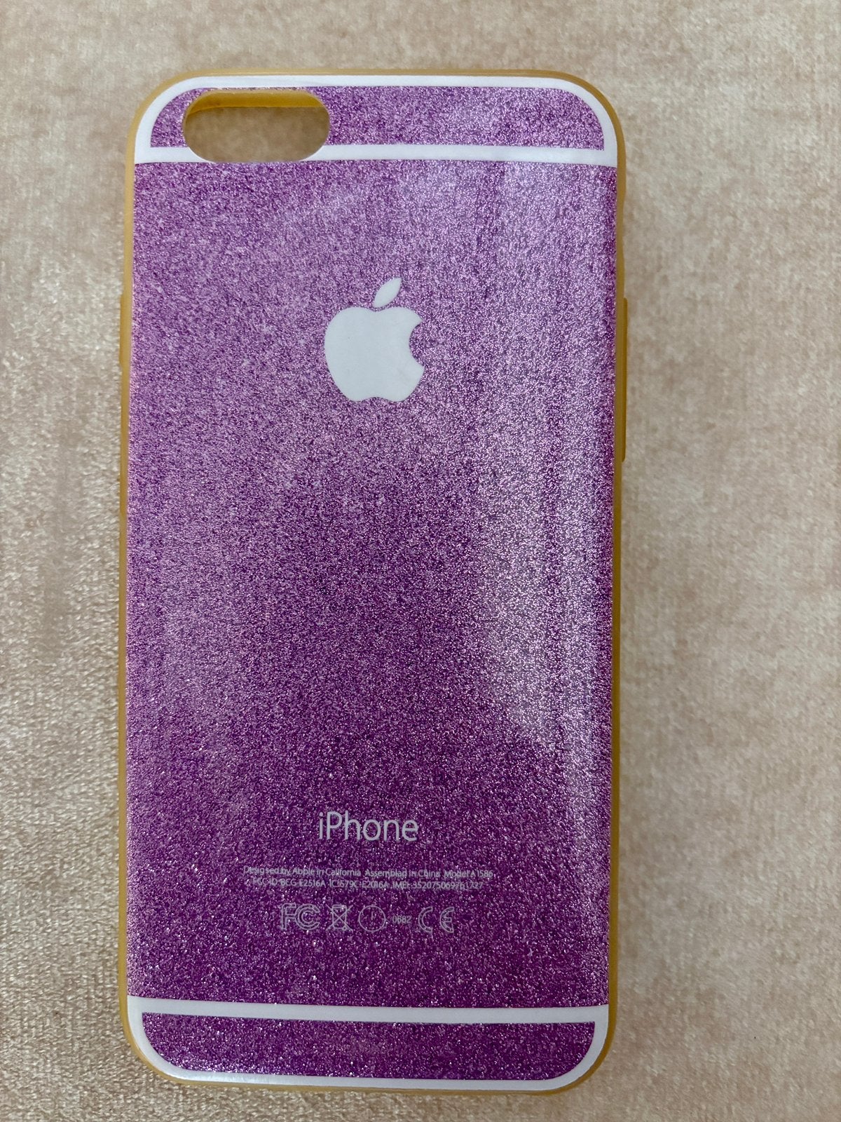 Iphone 7 Apple hoesje, Telecommunicatie, Mobiele telefoons | Hoesjes en Frontjes | Apple iPhone, Paars, Frontje of Cover, Ophalen of Verzenden