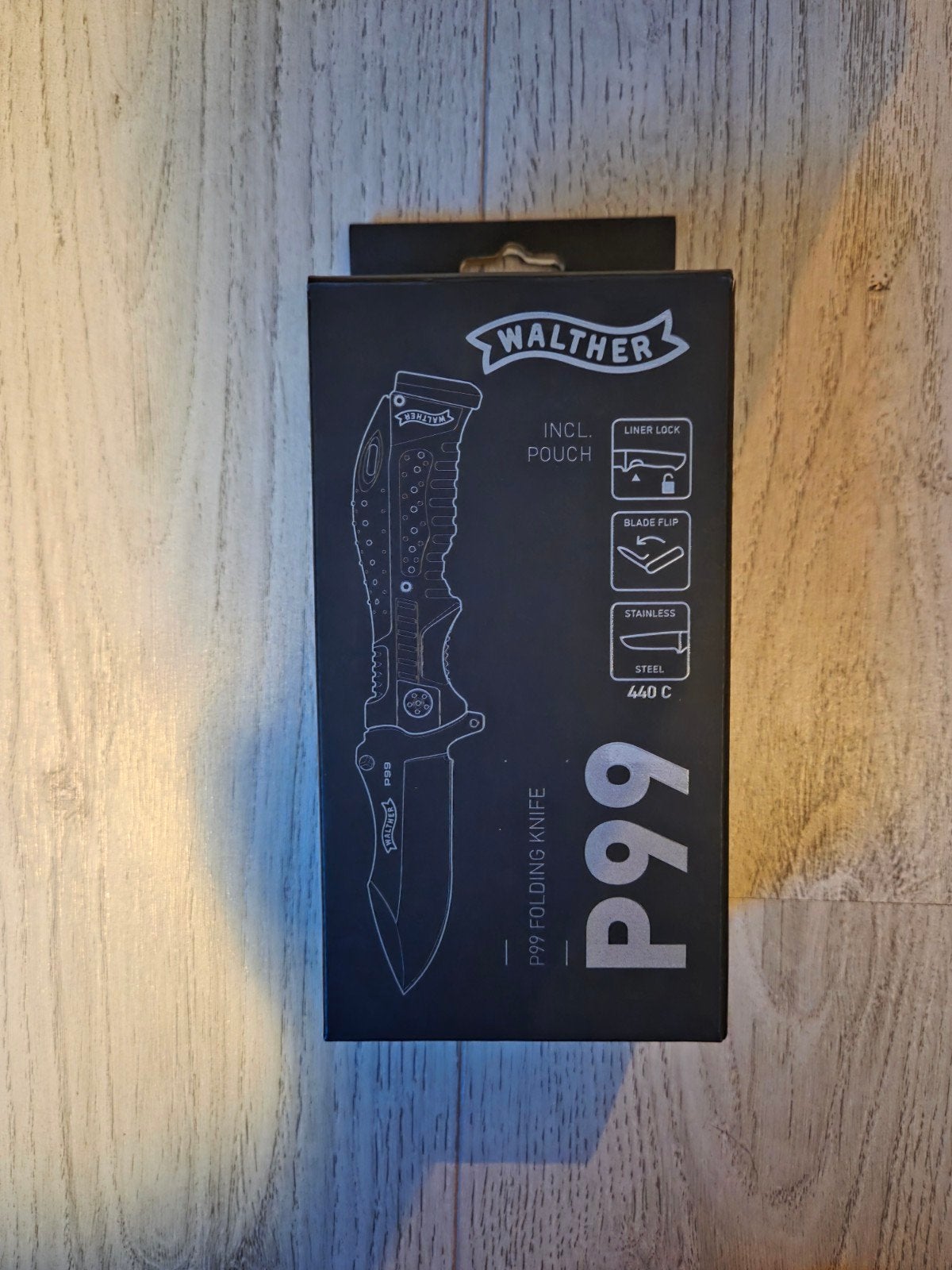 Walther P99 Folding knife NIEUW, Overige typen, Nieuw, Ophalen of Verzenden, Zwart