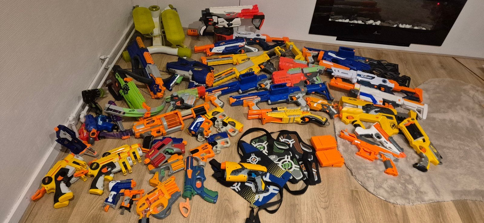 Grote Nerf Blaster Collectie, Ophalen of Verzenden, Gebruikt, Jongen of Meisje