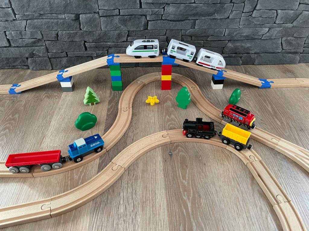 Brio / IKEA treinbaan DUPLO connectoren, Ophalen of Verzenden, Nieuw, Duplo