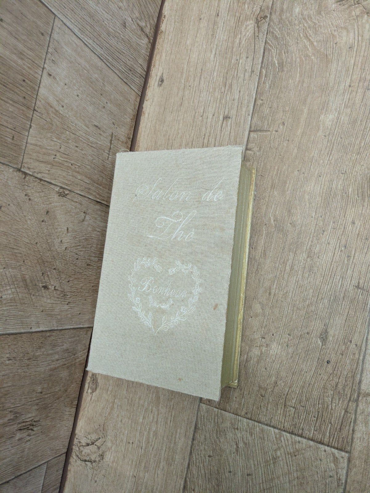 theedoos boek, Ophalen, Gebruikt
