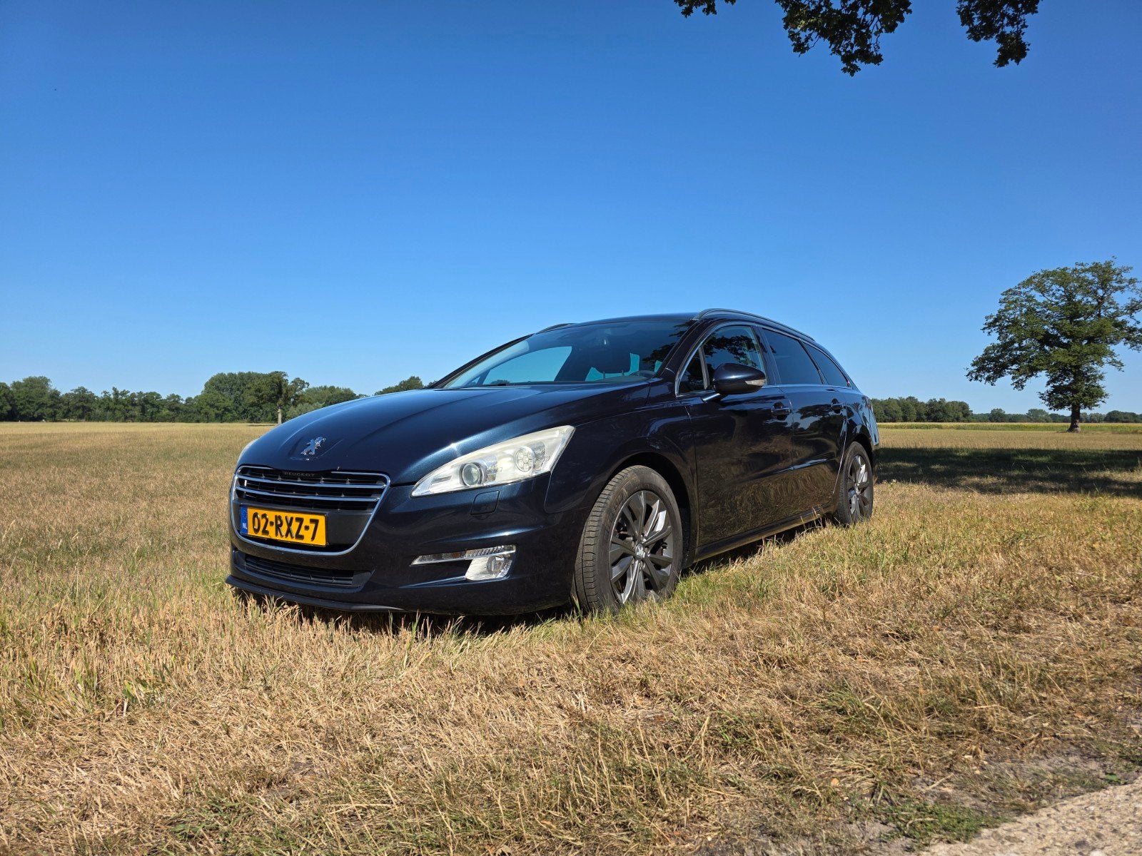Peugeot 508 SW 1.6 THP Blauw nieuwe motor, Auto's, Voorwielaandrijving, 745 kg, 1800 kg, Zwart