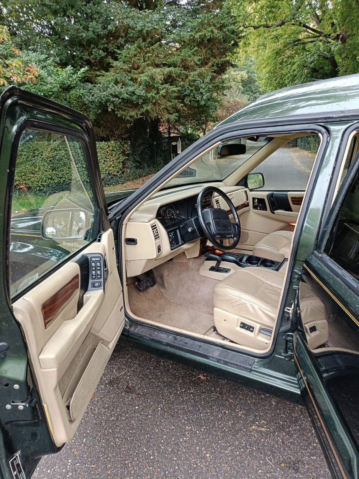 Jeep Cherokee XJ 4.0 high output limited 1994, Beige, Leder, Vierwielaandrijving, Particulier