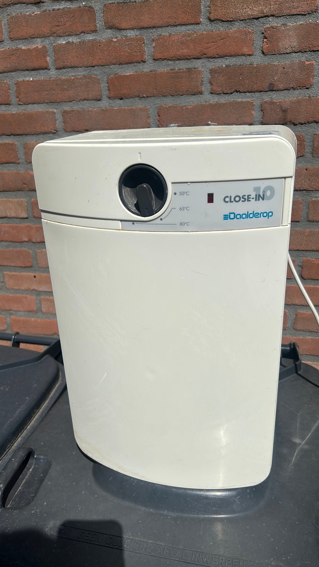 Close in boiler daalderop 10 liter, Gebruikt, Aardgas, Minder dan 20 liter, Boiler